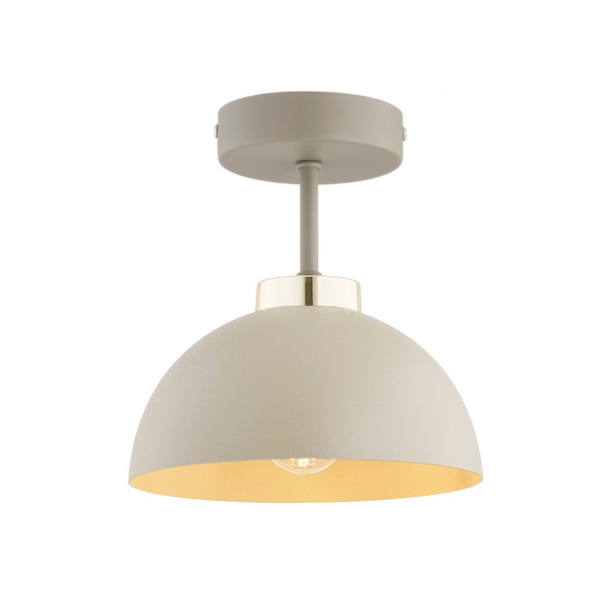 Brilagi - Plafondkroonluchter MOON 1xE27/60W/230V beige/goud
