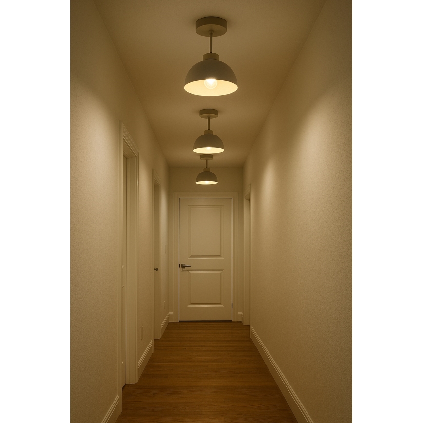 Brilagi - Plafondkroonluchter MOON 1xE27/60W/230V beige/goud