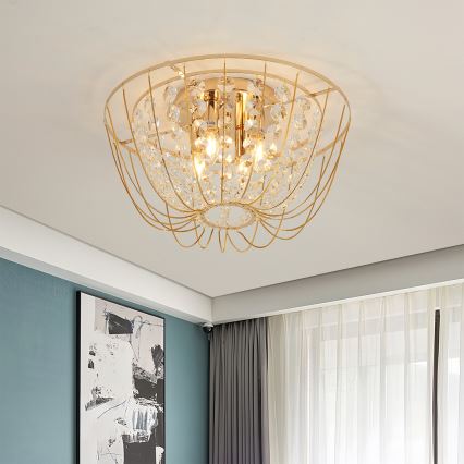 Brilagi - Plafondkroonluchter VASTERAS 4xE14/40W/230V Ø 45 cm