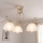 Brilagi - Plafondlamp ANTICO MODERN 3xE27/60W/230V beige