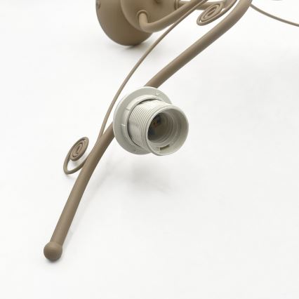 Brilagi - Plafondlamp ANTICO MODERN 3xE27/60W/230V beige