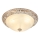 Brilagi - Plafondlamp ARIADNA 3xE27/60W/230V goud/crème/patina