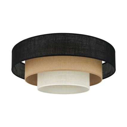 Brilagi - Plafondlamp ASPEN LUNETA LED/12W/230V Ø 60 cm 3000K/4000K/6400K zwart/beige/crème