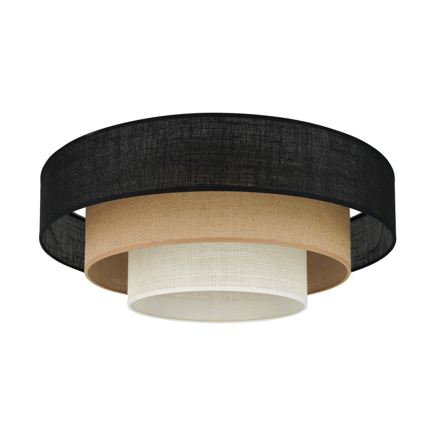 Brilagi - Plafondlamp ASPEN LUNETA LED/12W/230V Ø 60 cm 3000K/4000K/6400K zwart/beige/crème