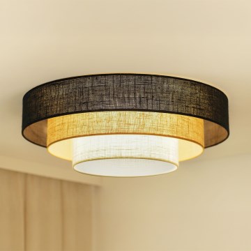Brilagi - Plafondlamp ASPEN LUNETA LED/12W/230V Ø 60 cm 3000K/4000K/6400K zwart/beige/crème