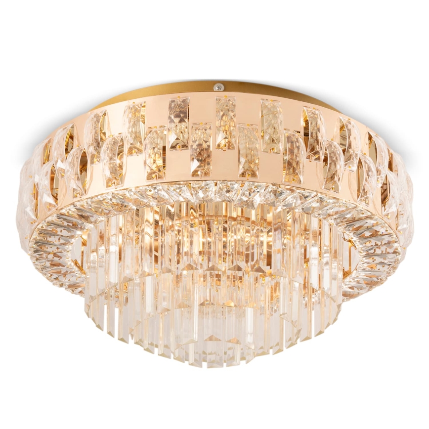 BRILAGI - Plafondlamp AURELIA 5xE14/40W/230V Ø 50 cm goudkleurig