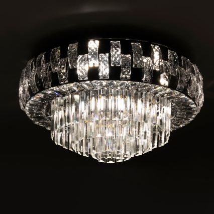BRILAGI - Plafondlamp AURELIA 5xE14/40W/230V Ø 50 cm zwart