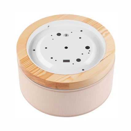 Brilagi - Plafondlamp BELLADONNA 1xE27/15W/230V beige/Dennenboom