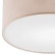 Brilagi - Plafondlamp BELLADONNA 1xE27/15W/230V beige/eiken