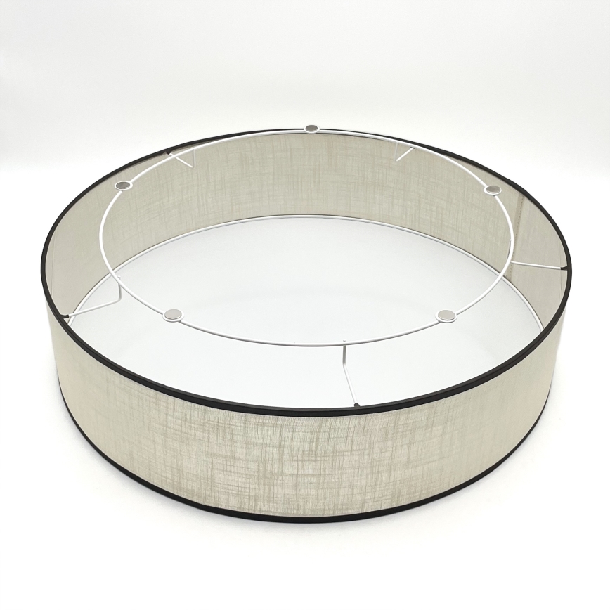 Brilagi - Plafondlamp BELLADONNA 3xE27/15W/230V diameter 50 cm crème/eiken