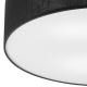 Brilagi - Plafondlamp BELLADONNA 3xE27/15W/230V zwart/Grenen
