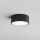 Brilagi - Plafondlamp CLARE 1xE27/24W/230V Ø 20 cm zwart