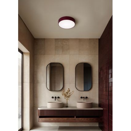 Brilagi - Plafondlamp CLARE 2xE27/24W/230V Ø 30 cm bordeaux