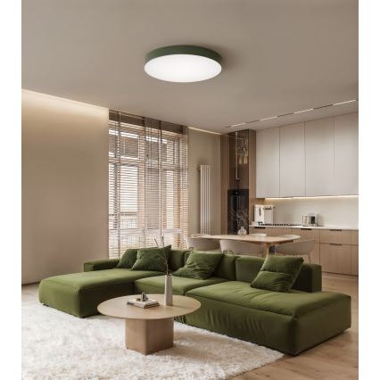 Brilagi - Plafondlamp CLARE 4xE27/24W/230V Ø 50 cm khaki