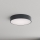 Brilagi - Plafondlamp CLARE voor badkamer 3xE27/24W/230V Ø 40 cm antraciet IP54