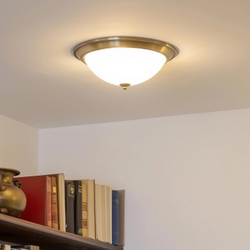Brilagi - Plafondlamp CLASSIC 3xE27/60W/230V brons