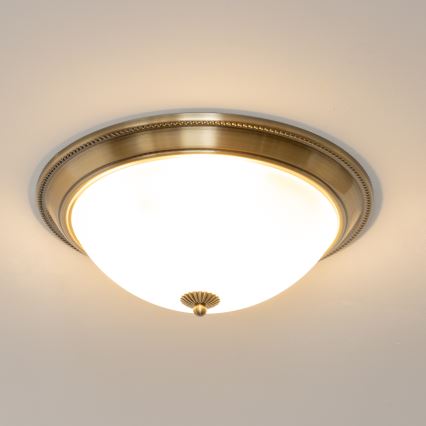 Brilagi - Plafondlamp CLASSIC 3xE27/60W/230V brons