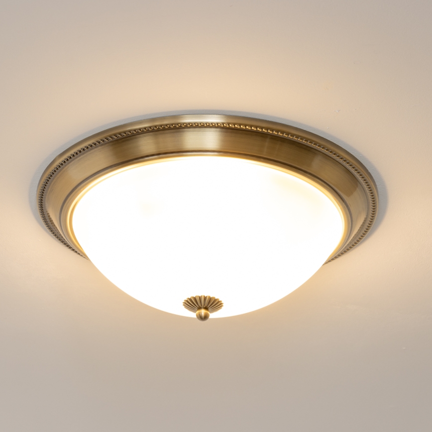 Brilagi - Plafondlamp CLASSIC 3xE27/60W/230V brons