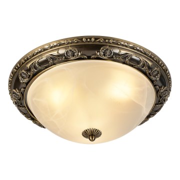 Brilagi - Plafondlamp CLASSIC 3xE27/60W/230V messing