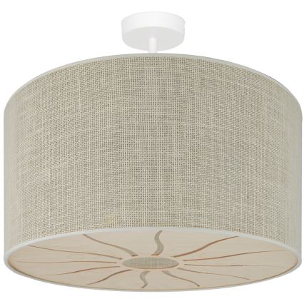 Brilagi - Opbouwlamp COUNTRY ROLLER 1xE27/15W/230V Ø 45 cm crème