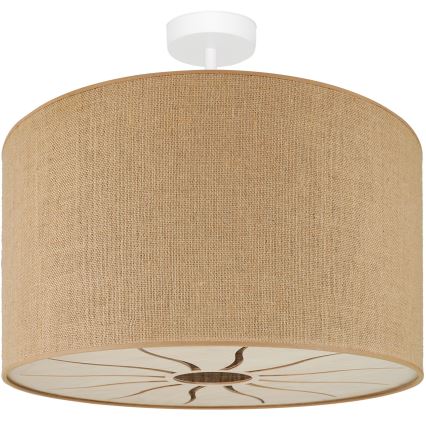 Brilagi - Opbouwlamp COUNTRY ROLLER 1xE27/15W/230V pr. 45 cm beige