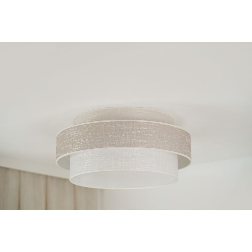 Brilagi - Plafondlamp DOVER SPACE LED/12W/230V Ø 50 cm 3000K/4000K/6400K grijs/crème