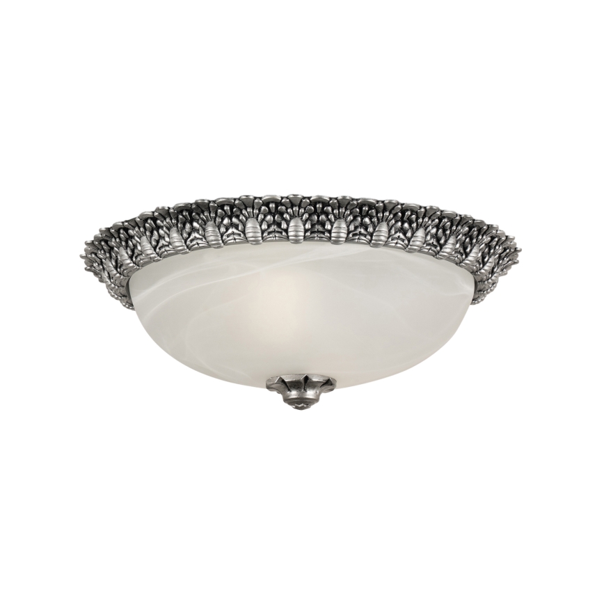 Brilagi - Plafondlamp FRESCO 2xE27/40W/230V pr. 30 cm zilver
