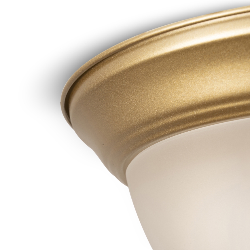 BRILAGI - Plafondlamp FRESCO 2xE27/40W/230V Ø 28 cm goudkleurig