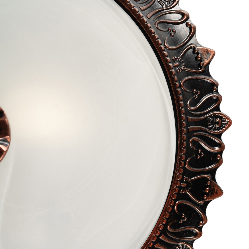 Brilagi - Plafondlamp FRESCO 2xE27/40W/230V Ø 30 cm bronskleurig