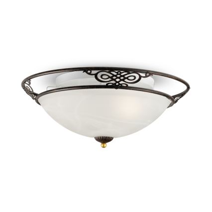 BRILAGI - Plafondlamp FRESCO 2xE27/40W/230V Ø 43 cm bruin