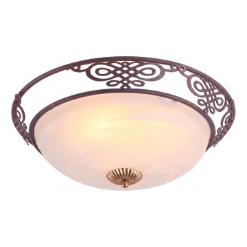 Brilagi - Plafondlamp FRESCO 3xE27/40W/230V Ø 48 cm bruin
