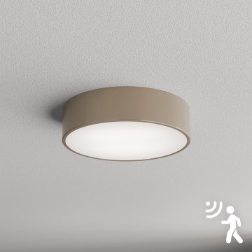 Brilagi - Plafondlamp met sensor CLARE 2xE27/40W/230V diameter 30 cm beige