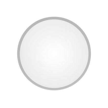 Brilagi - Plafondlamp met sensor CLARE 2xE27/40W/230V diameter 30 cm grijs