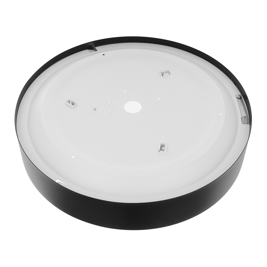 Brilagi - Plafondlamp met sensor CLARE 3xE27/40W/230V diameter 40 cm zwart