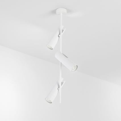 Brilagi - Plafondlamp met stang BRANCH 3xGU10/30W/230V wit