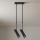 Brilagi - Plafondlamp met stang SELE 2xGU10/30W/230V zwart
