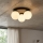 Brilagi - Plafondlamp MILO 3xE27/60W/230V Ø 35 cm zwart