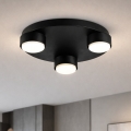 Brilagi - Plafondlamp MONO 3xGX53/12W/230V Ø 30 cm zwart