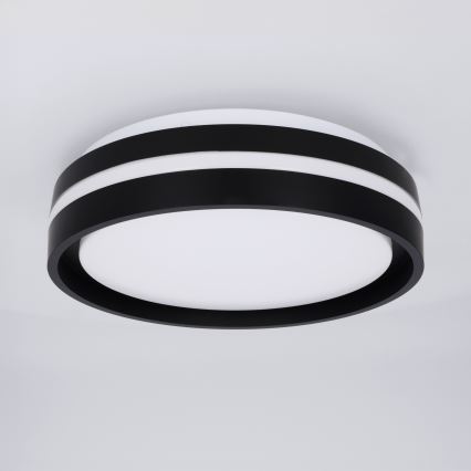 Brilagi - Plafondlamp NAOMI LED/24W/230V Ø 28,5 cm zwart