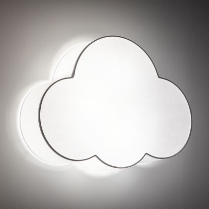 Brilagi - Plafondlamp NIMBUS voor kinderen, 4xE27/15W/230V, wit