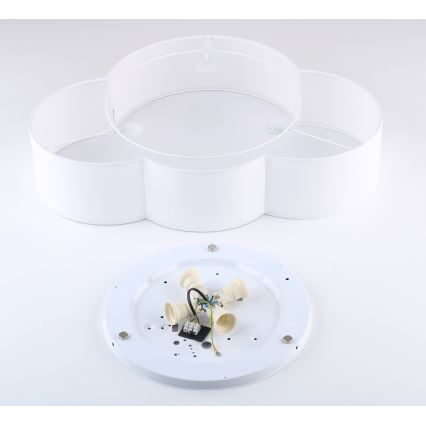 Brilagi - Plafondlamp NIMBUS voor kinderen, 4xE27/15W/230V, wit