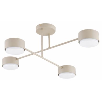 Brilagi - Plafondlamp (opbouw) 4xGX53/12W/230V zwart