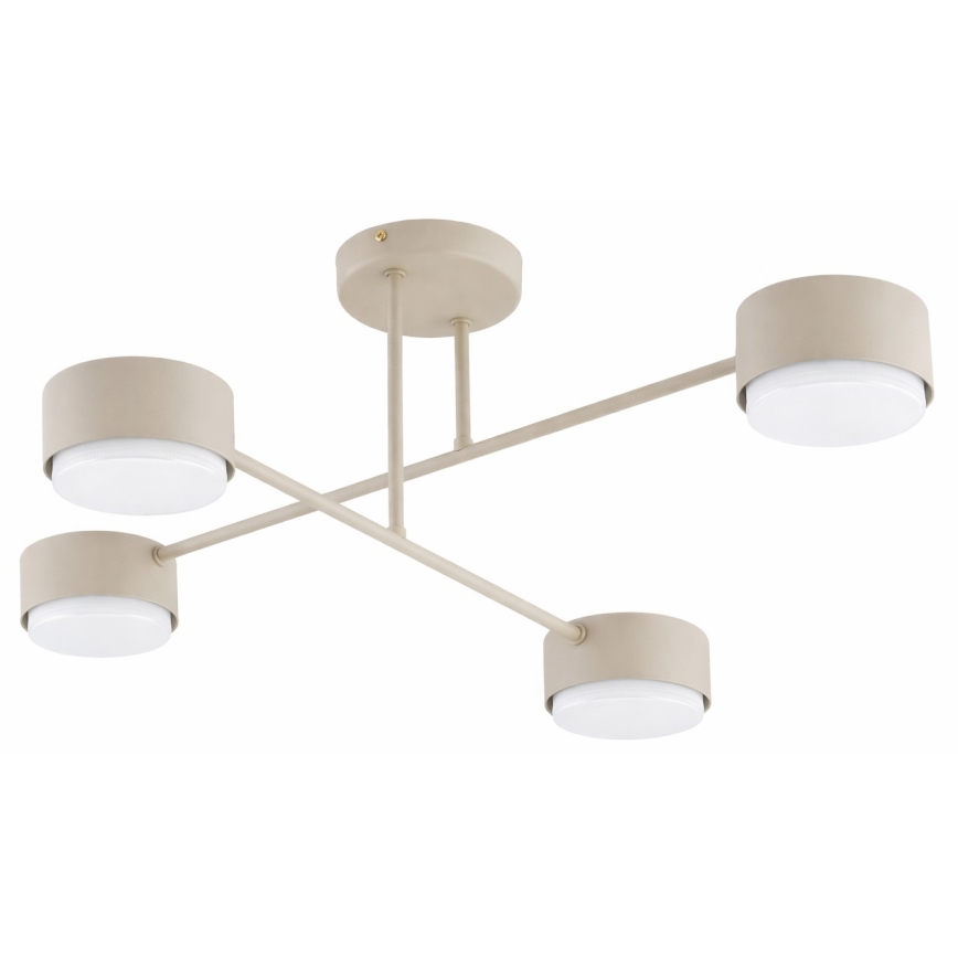 Brilagi - Plafondlamp (opbouw) 4xGX53/12W/230V zwart