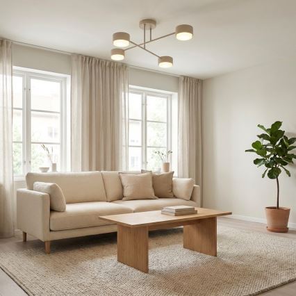 Brilagi - Plafondlamp (opbouw) 4xGX53/12W/230V zwart