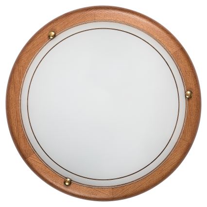 Brilagi - Plafondlamp ORBIS 1x E27/60W/230V Ø 30 cm grenen