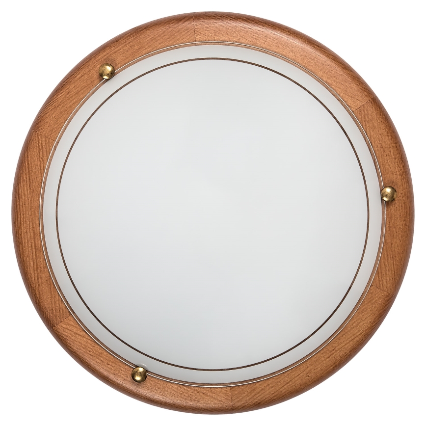 Brilagi - Plafondlamp ORBIS 1x E27/60W/230V Ø 30 cm grenen