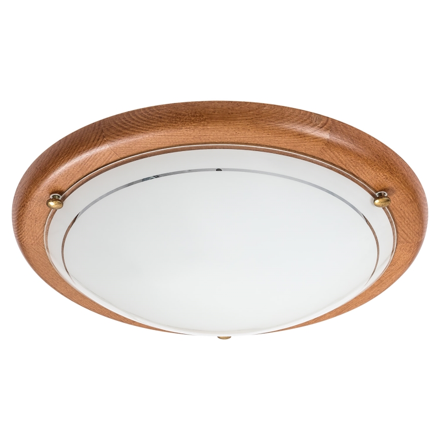 Brilagi - Plafondlamp ORBIS 1x E27/60W/230V Ø 30 cm grenen