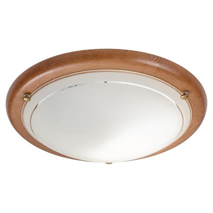 Brilagi - Plafondlamp ORBIS 1x E27/60W/230V Ø 30 cm grenen