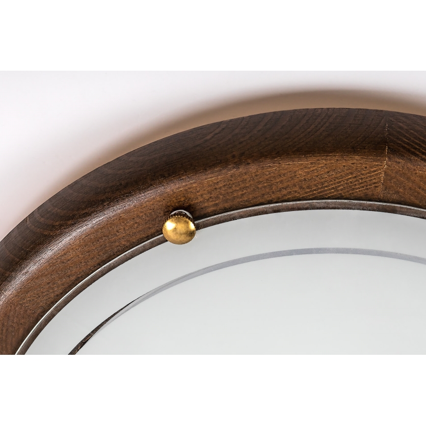 Brilagi - Plafondlamp ORBIS 1xE27/60W/230V Ø 30 cm van dennenhout