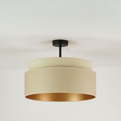 Brilagi - Opbouwlamp OREGON VEGE 1xE27/15W/230V Ø 45 cm beige